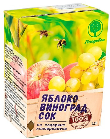 Сок «Яблоко-виноград»