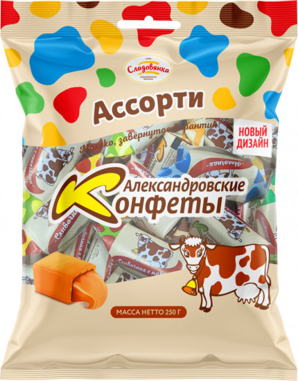 Конфеты молочные «Ассорти»