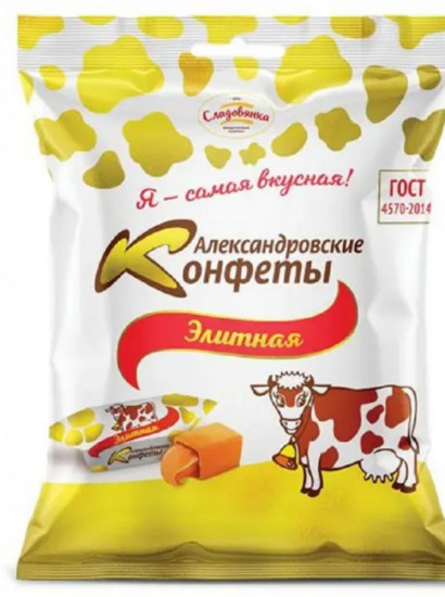 Конфеты молочные «Элитная»