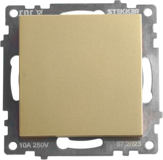 Переключатель 1-клавишный GLS10-7105-08