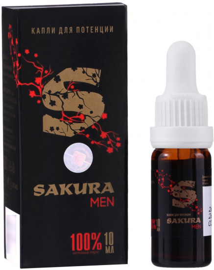 Капли для потенции «Sakura men»