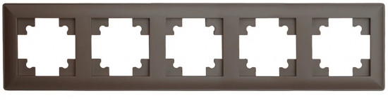 Рамка пятиместная PFR00-7005-04