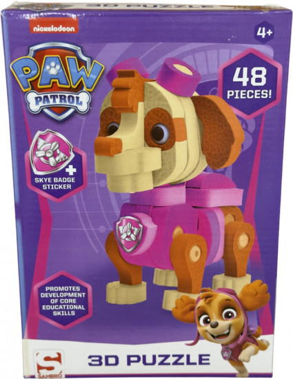 3D пазл «Щенячий патруль»