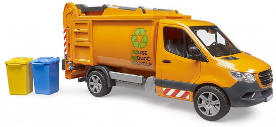 Машинка «Муниципальный мусоровоз с баками Mercedes Benz Sprinter»