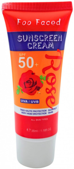 Солнцезащитный крем для тела с экстрактом розы SPF 50+