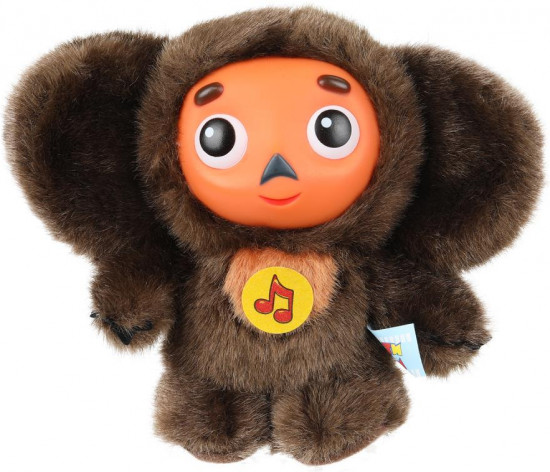 Игрушка мягкая озвученная «Чебурашка»