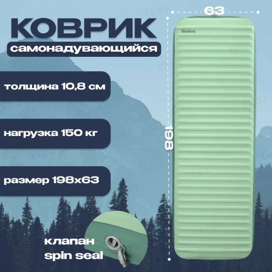 Коврик-каремат спальный самонадувающийся «Luxe»