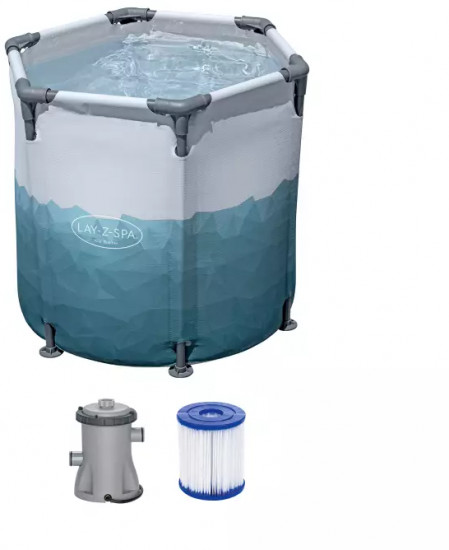 Купель каркасная с фильтр-насосом «Glacial dip Ice bath pod»