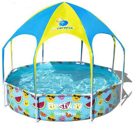 Бассейн каркасный с навесом «My First Pool»