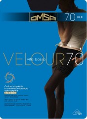 Колготки из микрофибры с низкой талией "Velour V.B."