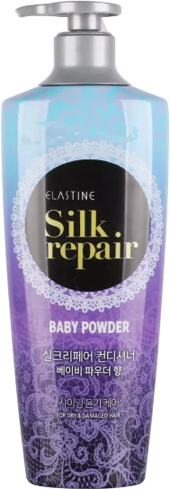 Кондиционер для волос с протеинами шелка «Silk Repair Shining Conditioner Baby Powder»