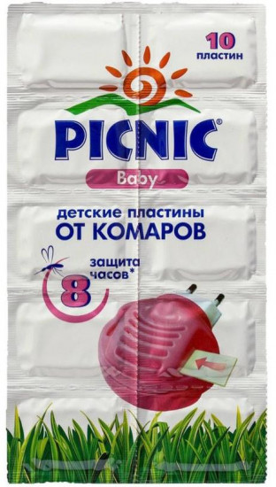 Детские пластины от комаров
