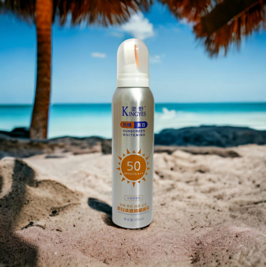 Отбеливающий солнцезащитный спрей для лица и тела SPF50 PA +++