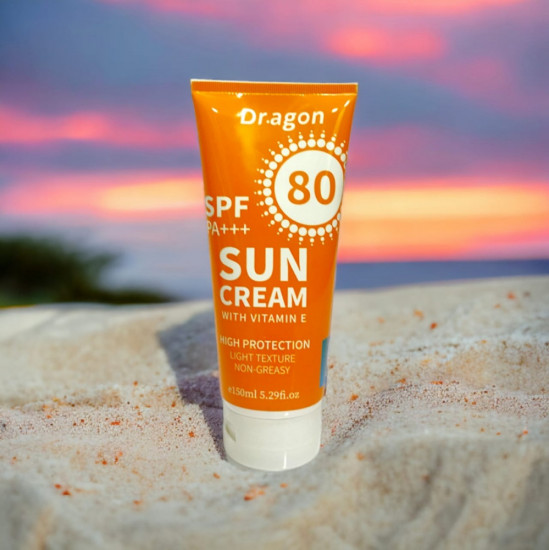 Солнцезащитный крем для лица и тела SPF80 PA+++