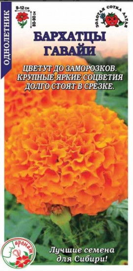 Семена бархатцев «Гавайи»