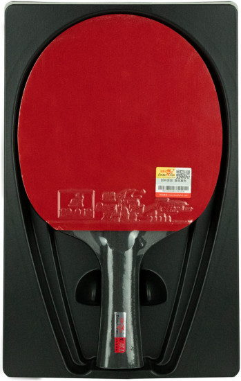 Ракетка для настольного тенниса профессиональная «Black Carbon King Racket 5»