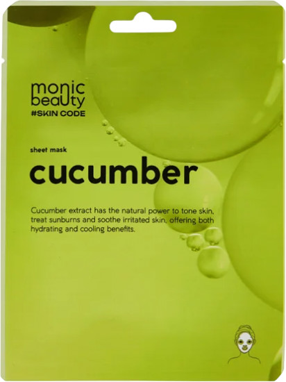 Маска для лица тканевая с экстрактом огурца «Cucumber»