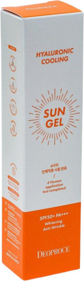 Солнцезащитный гель Hyaluronic Cooling Sun Gel SPF 50+ PA+++