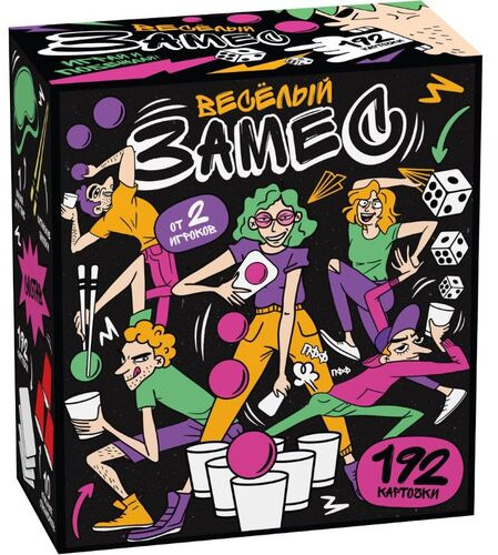 Игра настольная «Весёлый замес»
