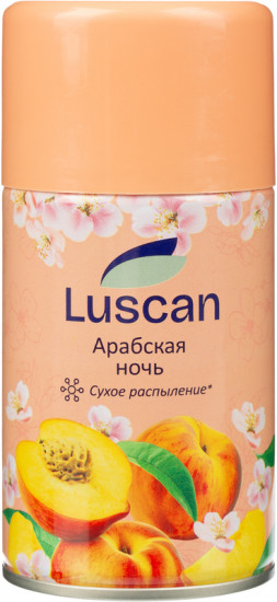 Баллон сменный сухого распыления для автоматического освежителя «Арабская ночь. Персик»