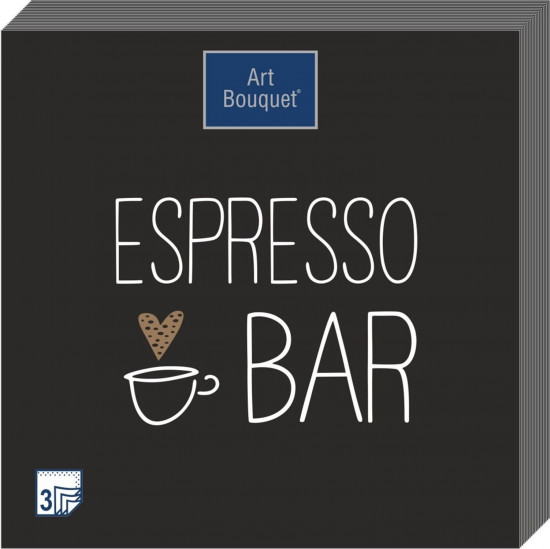 Набор салфеток бумажных «Espresso bar»