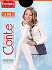 Плотные детские нарядные колготки "Eva" (bianco, 50 Den)