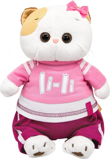 Игрушка мягкая «Кошечка Ли-Ли в костюме в стиле спорт-шик»