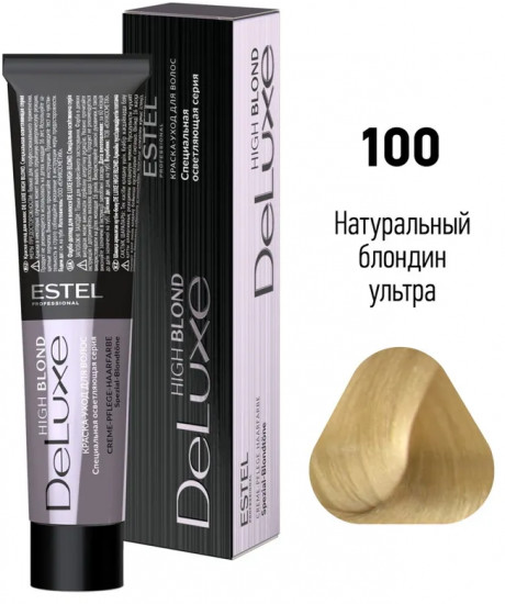 Краска-уход для волос «Hight Blond», оттенок 100 натуральный блондин ультра