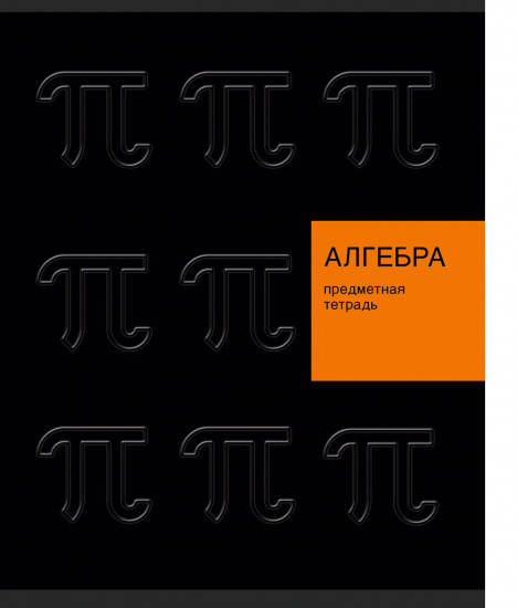 Тетрадь предметная «New Black. Алгебра»