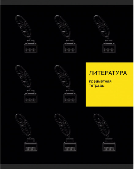 Тетрадь предметная «New Black. Литература»