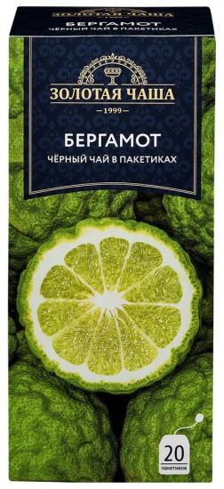 Чай чёрный байховый с ароматом бергамота
