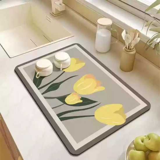 Влаговпитывающий кухонный коврик