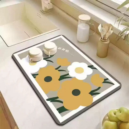 Влаговпитывающий кухонный коврик
