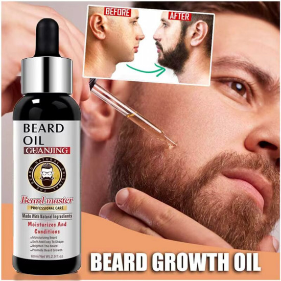 Масло для роста бороды «Beard Oil Guanjing»