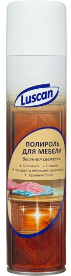 Полироль для мебели с воском «Весенняя свежесть»