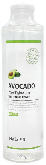 Тонер для сужение пор с экстрактом авокадо «Avocado Pore Tightening Whitening Toner»