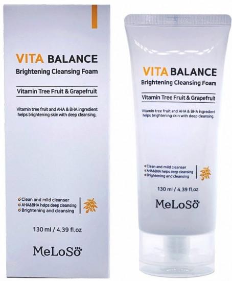 Осветляющая пенка для умывания «Vita Balance Brightening Cleansing Foam»