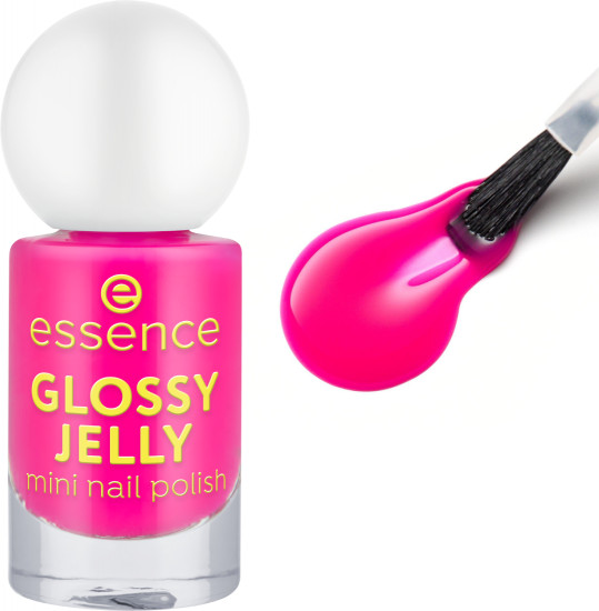 Мини-лак для ногтей «Glossy Jelly. Mini nail polish», оттенок 02