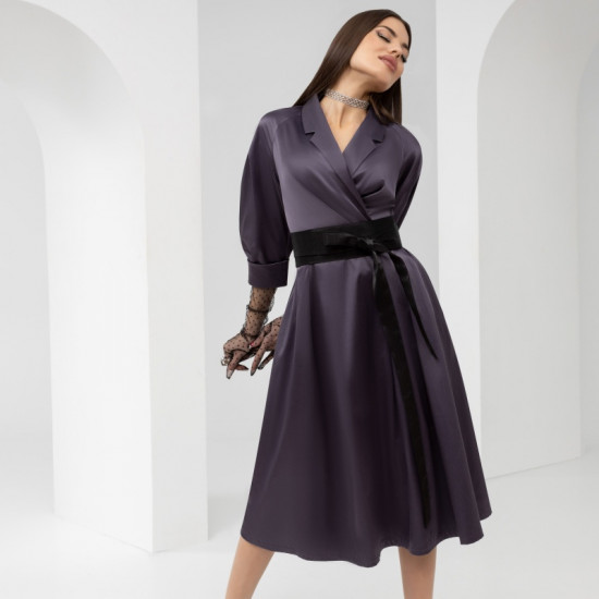 Платье женское Особенно счастливая (с поясом)