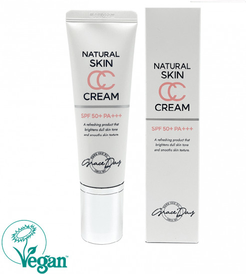 CC-крем для лица защитный «Natural Skin CC Cream» SPF50+ PA+++
