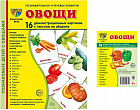 Набор развивающих карточек «Овощи»