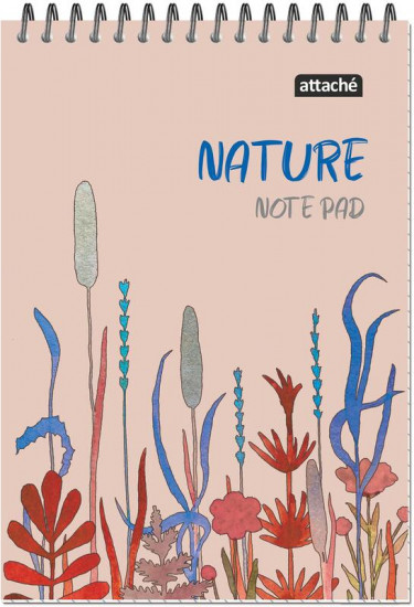 Блокнот «Nature Beige flowers»