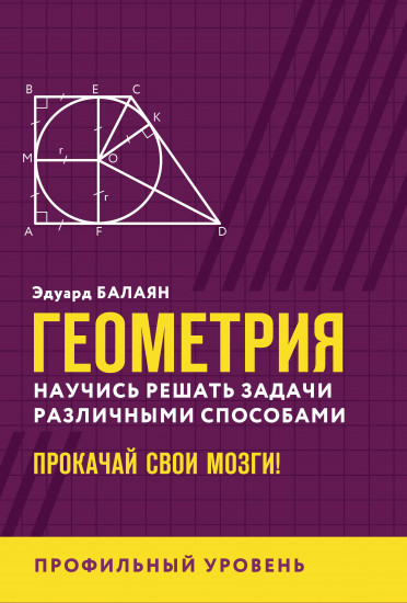 Геометрия. Научись решать задачи различными способами. Прокачай свои мозги!