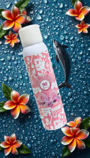 Солнцезащитный спрей «Desert Flower whitening sunscreen spray SPF 90+»