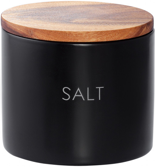 Банка с крышкой для хранения соли «Salt»