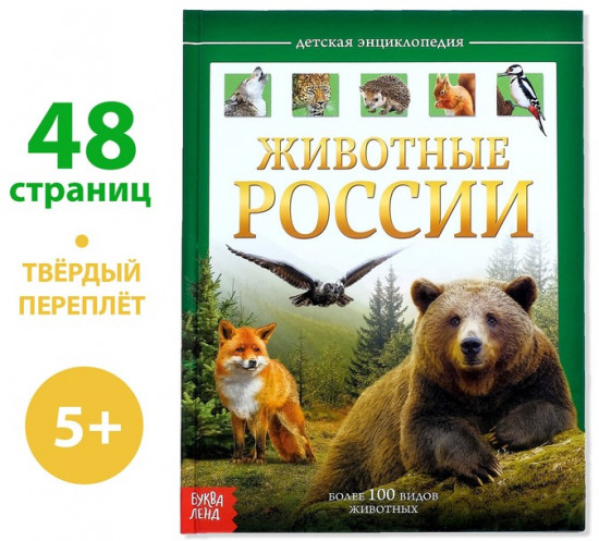 Животные России. Энциклопедия детская