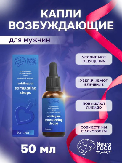 Капли возбуждающие для мужчин