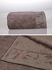 Полотенце махровое "Bamboo" (бамбук/хлопок, размер 50х90, цвет шоколадный)
