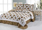 Покрывало стеганое «Tango» (арт. pw087-3, евро, patchwork, размер 230х250, 2 наволочки 50х70)