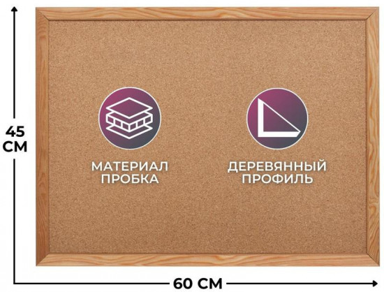 Доска пробковая «Classic»
